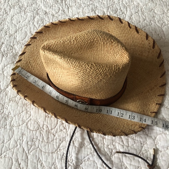Fiesta cowboy/Cowgirl Straw Hat OS - Picture 8 of 12